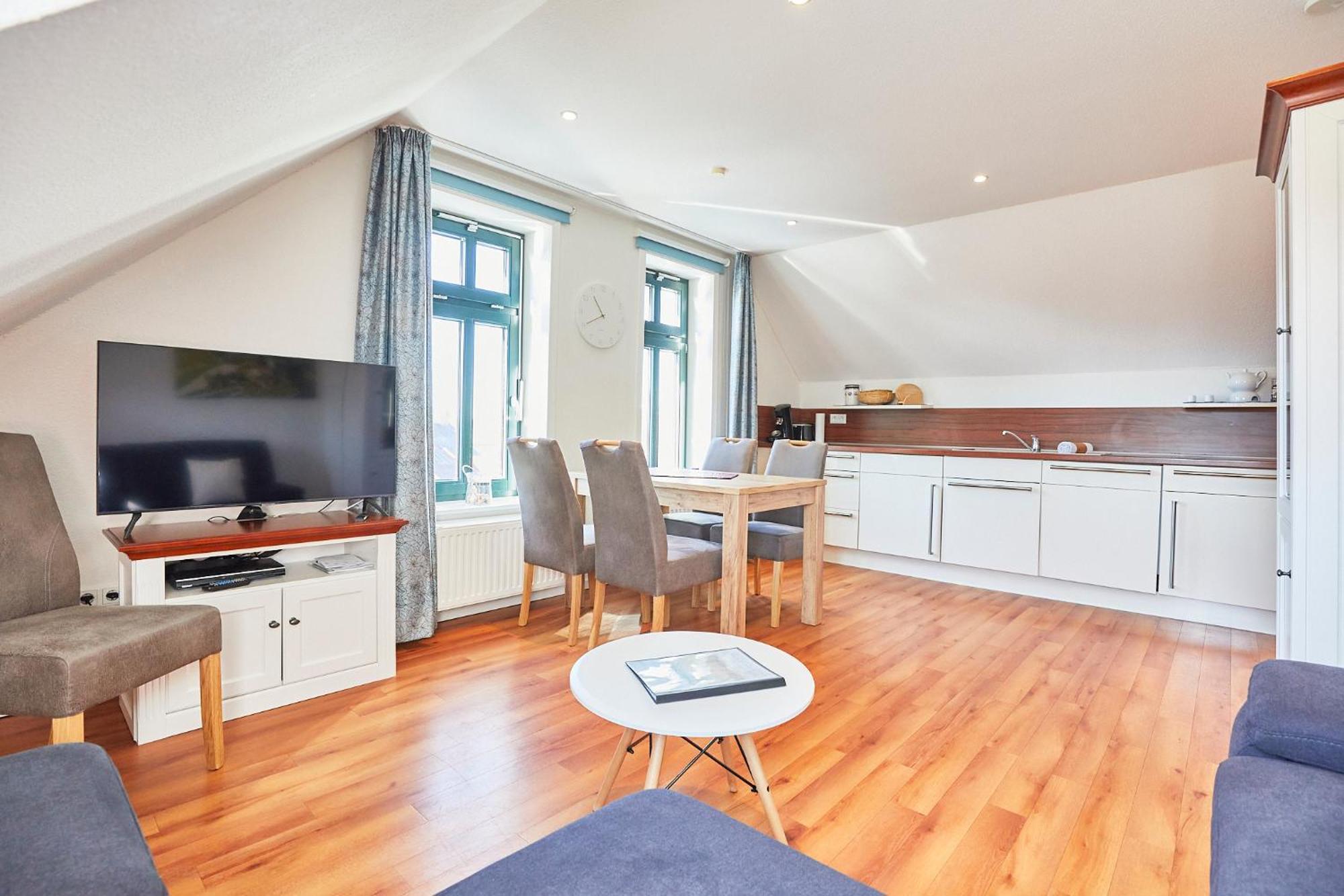 "Klein-Wiebke" In Der Villa Wilhelmine Borkum Esterno foto